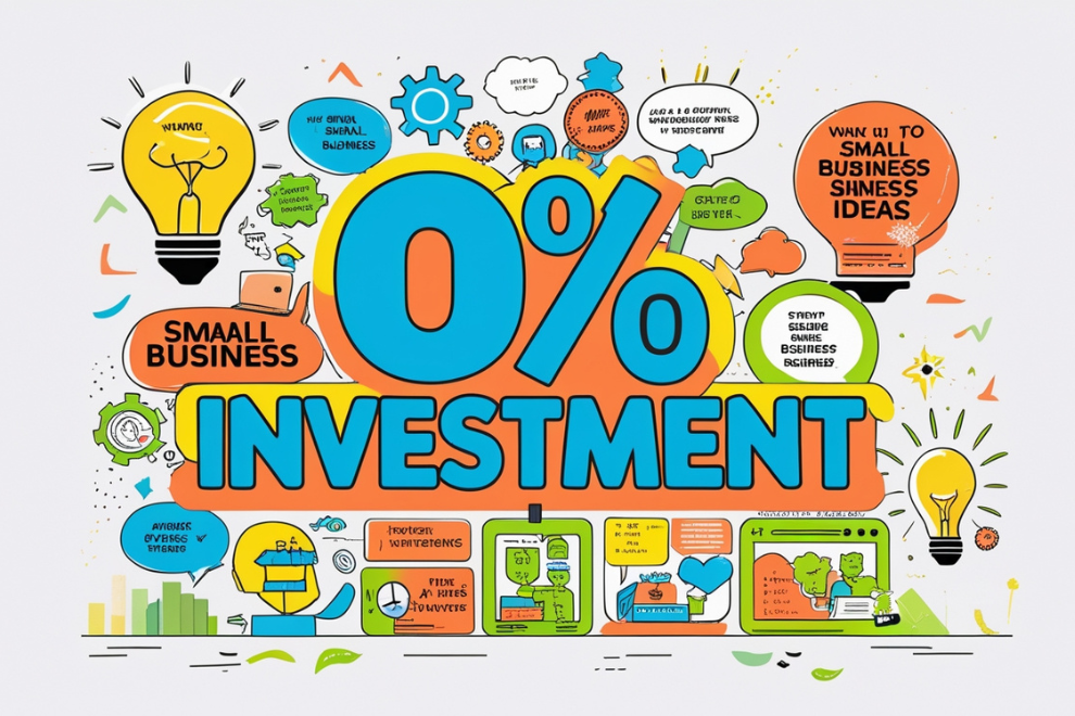 10 Small Business Ideas with 0% Investment in 2025