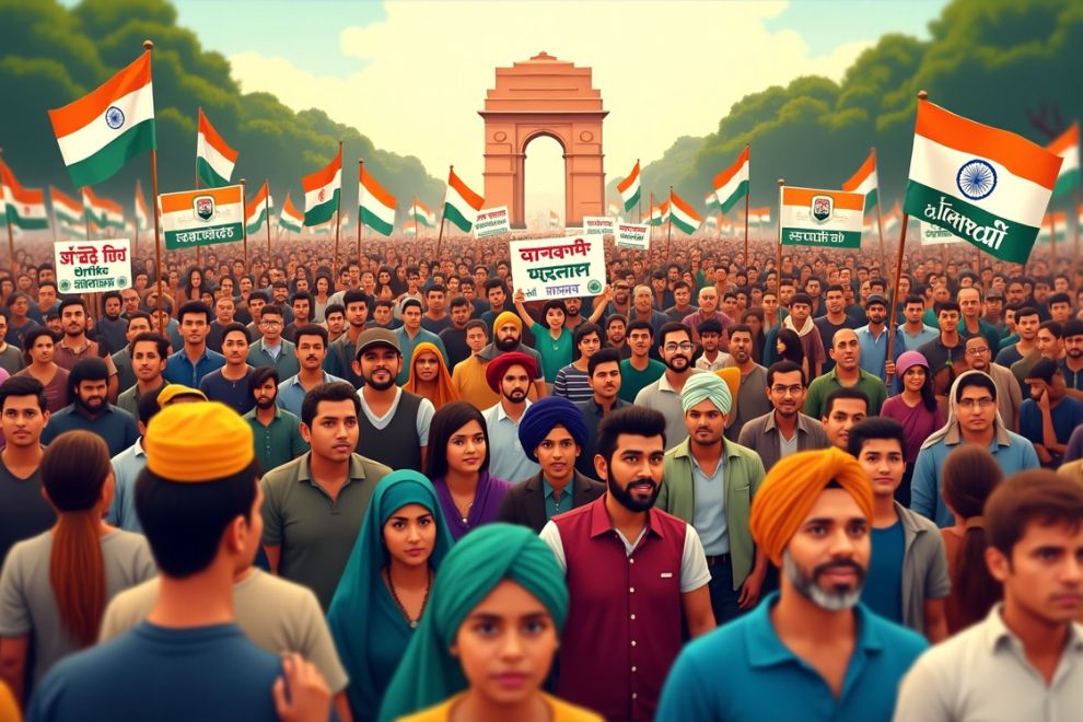 Home 12 Bharat Bandh 2025: What You Must Know About India’s Massive Nationwide Strike