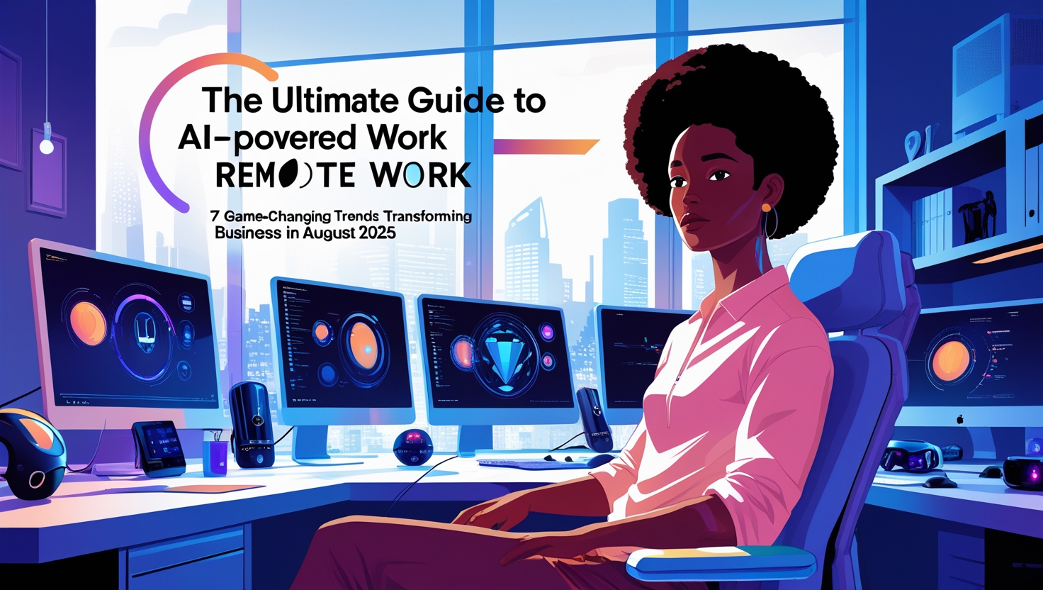 Home 12 The Ultimate Guide to AI-Powered Remote Work: 7 Game-Changing Trends Transforming Business in August 2025